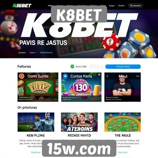 Análise da segurança no site de jogos K8BET